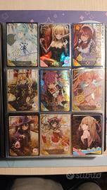 Goddess Story cards waifu originali ssr,cr,sr,scr