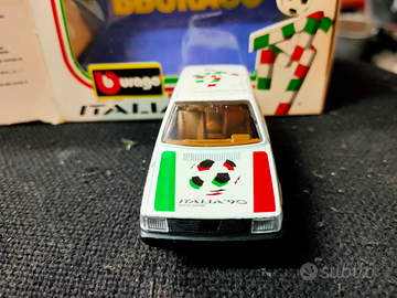 Burago fiat uno italia 90 scala 1/43 nuova - Collezionismo In