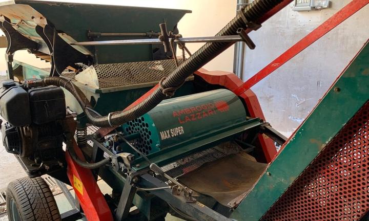 Defogliatrice carrellata