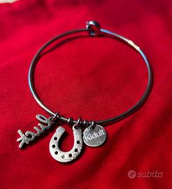 Bracciale kidult ferro di cavallo - portafortuna