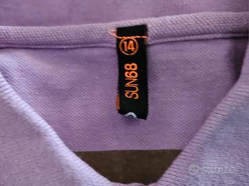Polo uomo SUN 68 taglia 14 manica corta usata 