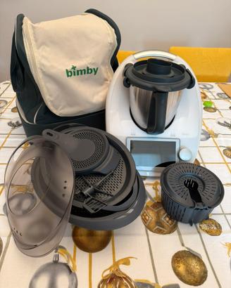 Bimby TM6 full set + borsa viaggio