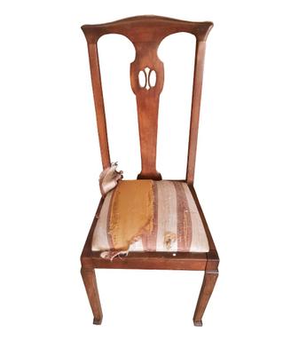 Sedia stile Biedermeier da restaurare