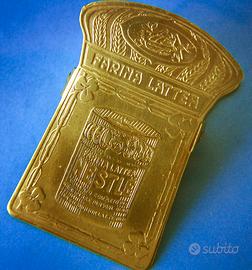 Fermacarte pubblicitaria Nestlè primi '900