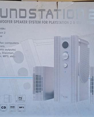 sistema 2casse +subwoofer per pc /gamer