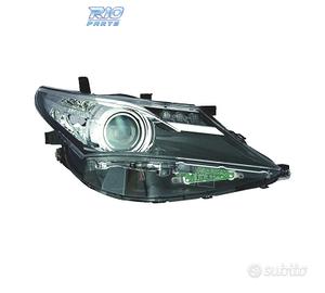 FANALE DESTRO PER TOYOTA AURIS 13-15 FONDO NERO LE