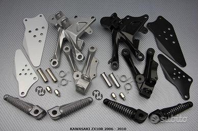 Supporto pedana Anteriore KAWASAKI ZX10R 2006 2010
