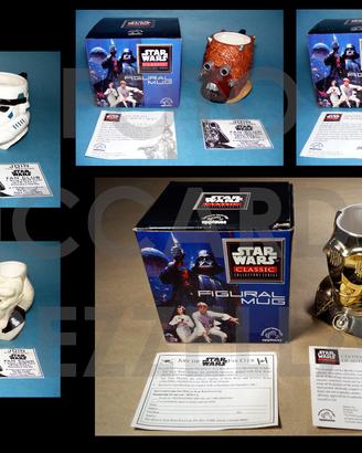 Tazze Personaggi Star Wars Vintage Anni 90