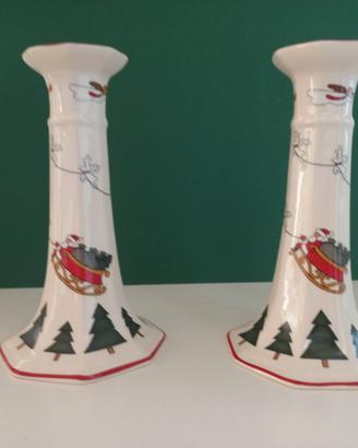 Candelieri Christmas Village vintage