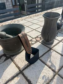 Supporto/fodera/fondina spada medievale - marrone