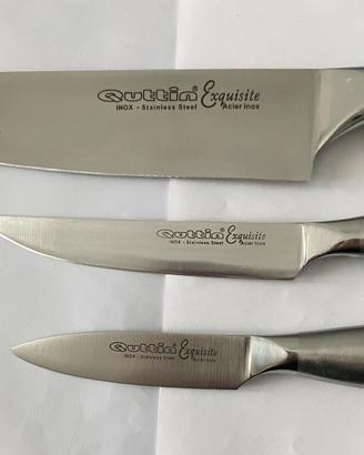 Set  3 coltelli per cucina