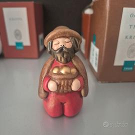 pastore con doni presepe classico thun 