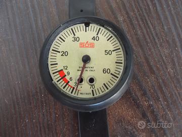 Profondimetro vintage S.O.S. anni 70'