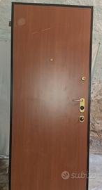 porta blindata ALLMETAL  210x 90 a  sx 7 cilindri 