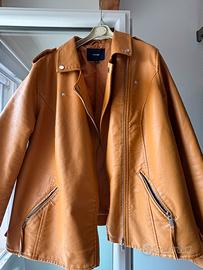 Giacca biker Kiabi color senape - Taglia 50