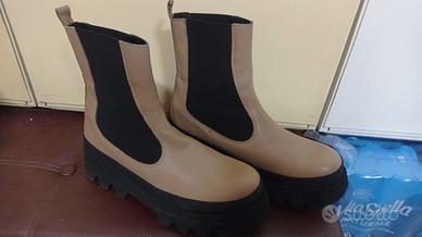 Stivaletti Paloma Barcelo, n.39, beige