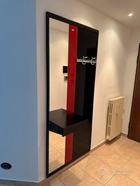 Specchiera con mensola da ingresso