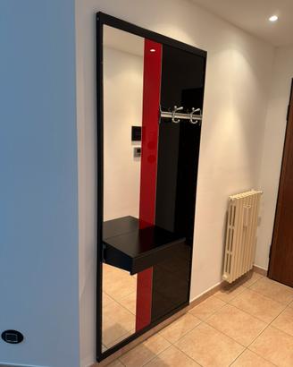 Specchiera con mensola da ingresso