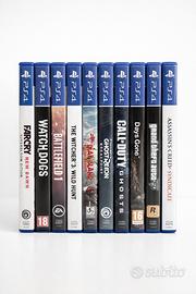 Lotto giochi PS4 originali – titoli top