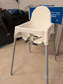 Seggiolone IKEA ANTILOP con cintura di sicurezza