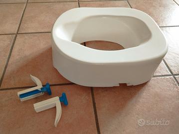 Alza-WC ergonomico (rialzo per WC) 