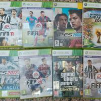 LOTTO STOCK 8 VIDEOGIOCHI XBOX 360, TUTTI ITALIANI