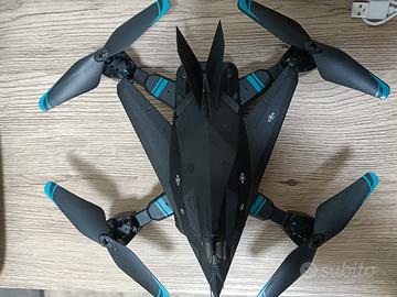 Drone quadricottero+ modellino F117 Stealth