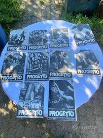 Lotto Riviste "Progetto" (Anni '70 - Editrice Elle