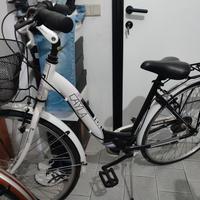 biciclette donna e bambina 