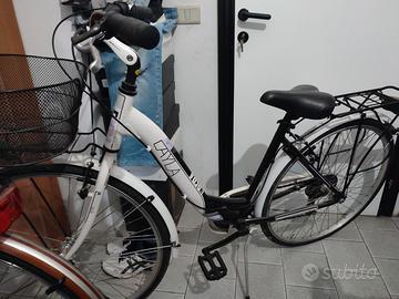 biciclette donna e bambina 