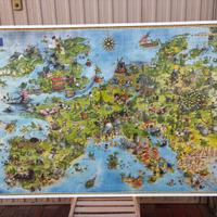 Puzzle Heye incorniciato quadro 4000 pezzi 140x96