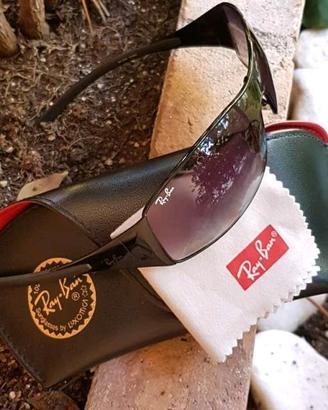Occhiali da Sole Rayban Nuovi Custodia 