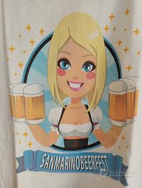 T-shirt San Marino Beer Fest. Festa della birra.