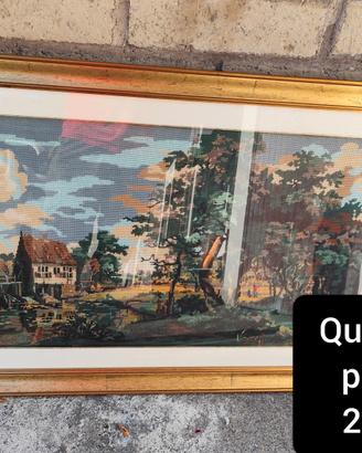 QUADRO GRANDE PUNTO CROCE
