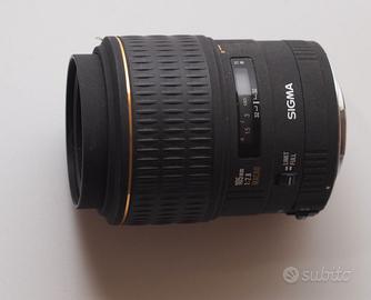 SIGMA 105mm f/2.8 EX DG MACRO – ATTACCO SIGMA SA