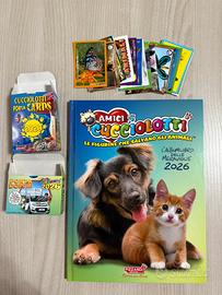 Figurine e cards amici cucciolotti 2026