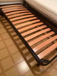 Coppia di reti a doghe singole 80x190