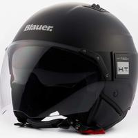 Blauer BET Monochrome Casco Jet (Black Matt)