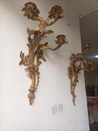 Applique bronzo dorato 