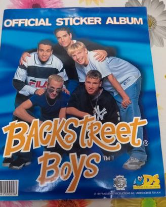 Collezione album figurine Back street Boys 