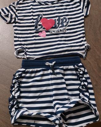 completo a righe primigi 5 anni