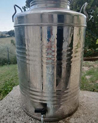 Fusto per olio in acciaio 50 lt