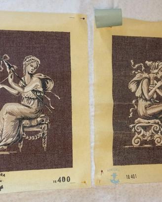 Coppia Canovacci Mezzo Punto Ancora 18400 18401 Fi