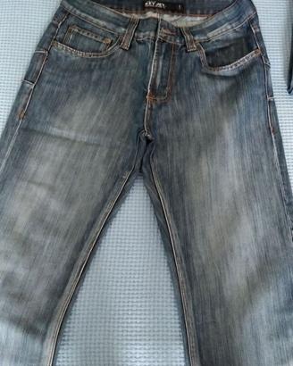 Jeans Key Jey a gamba larga [vintage]