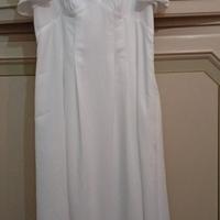 Abito lungo estivo bianco