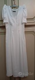 Abito lungo estivo bianco