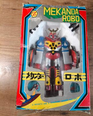 robot 70' metallo made in japan in box