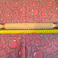 mattarello legno mai usato 33 cm