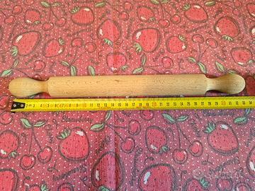 mattarello legno mai usato 33 cm