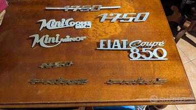 fregi stemmi targhette auto 